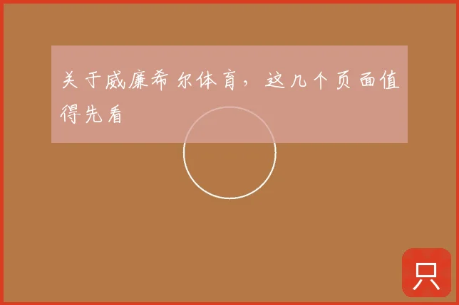 关于威廉希尔体育，这几个页面值得先看